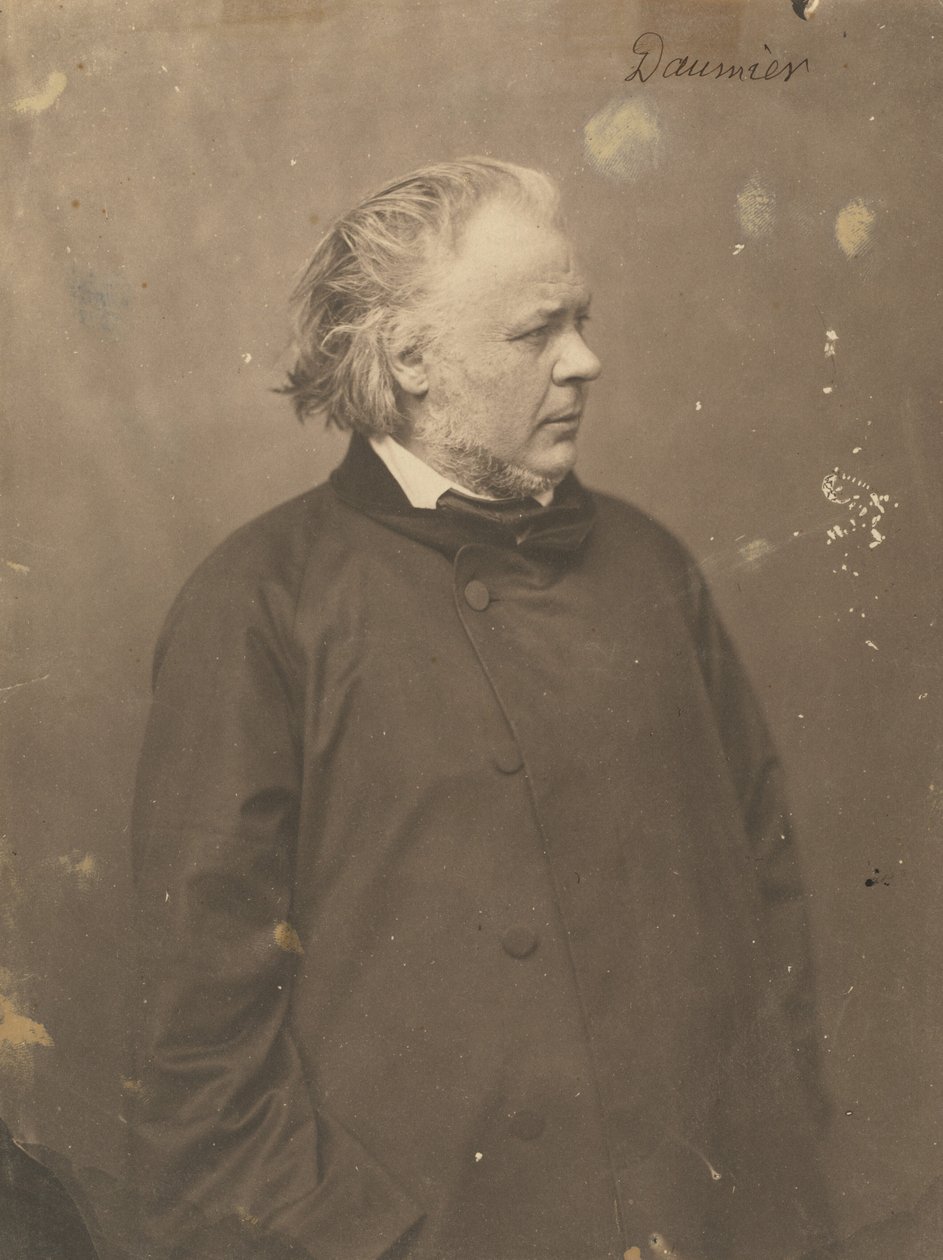 Honoré Daumier, 1856/1858 (photo) by (1820-1910) Nadar