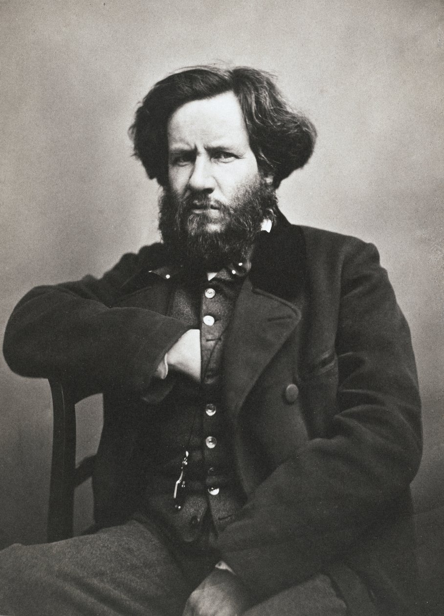 Auguste Luchet (1806-1872) English Playwright, Journalist, Novelist and Writer by Nadar by Nadar