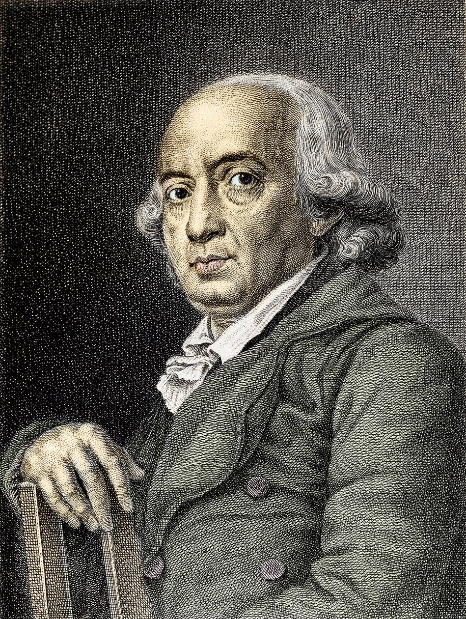 Portrait of Johann Gottfried von Herder, German Poet and Philosopher by (after) German School