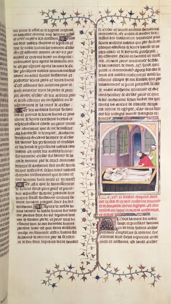 Tomb of Mark Antony and Cleopatra, by the Boucicaut Master and Workshop by (and workshop) Boucicaut Master