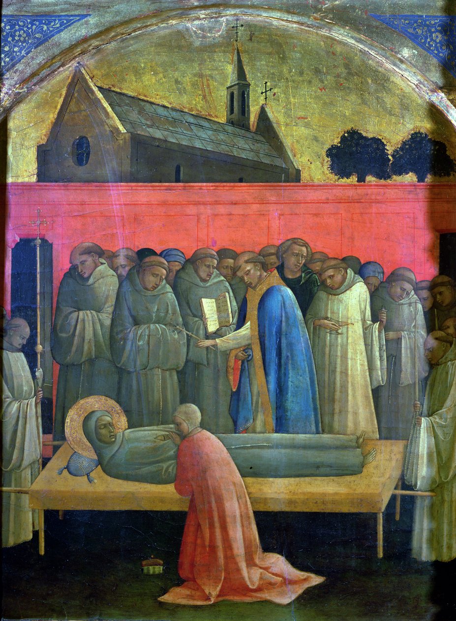 The Death of St. Francis by (c.1370 1425) Lorenzo Monaco