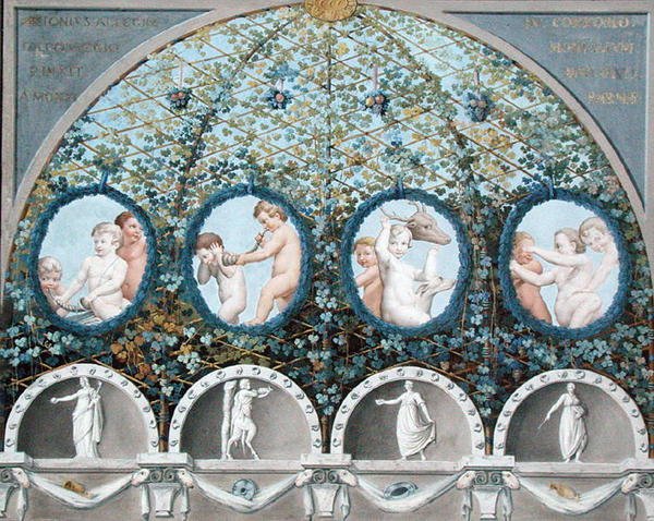 Design for a Ceiling Fresco, published c.1780 by (c.1489-1534) (after) Correggio