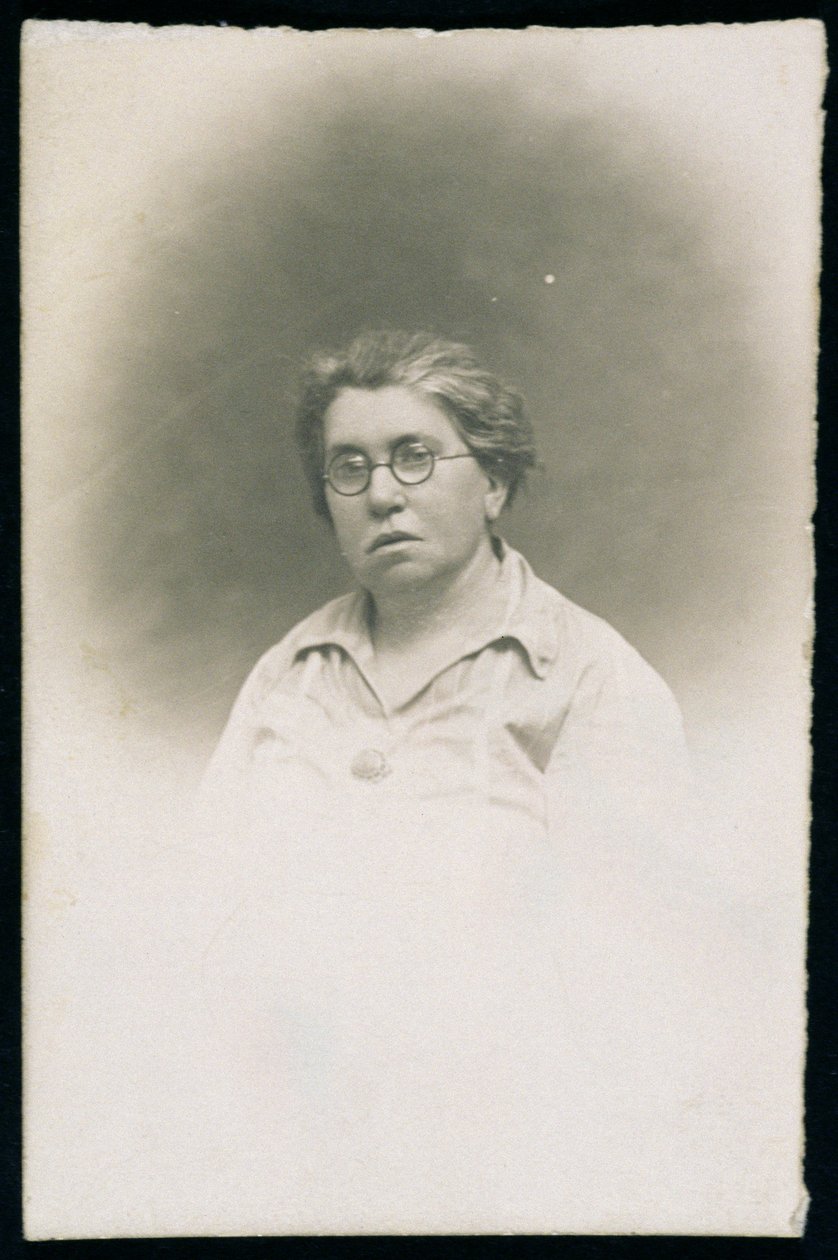 Portrait of Emma Goldman (1869-1940), 1926 by American Photographer