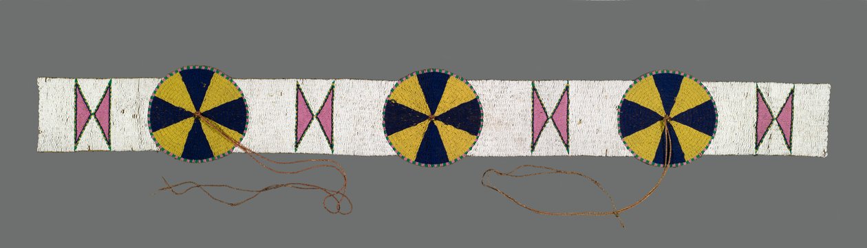 Blanket strip, late 1880s by American School