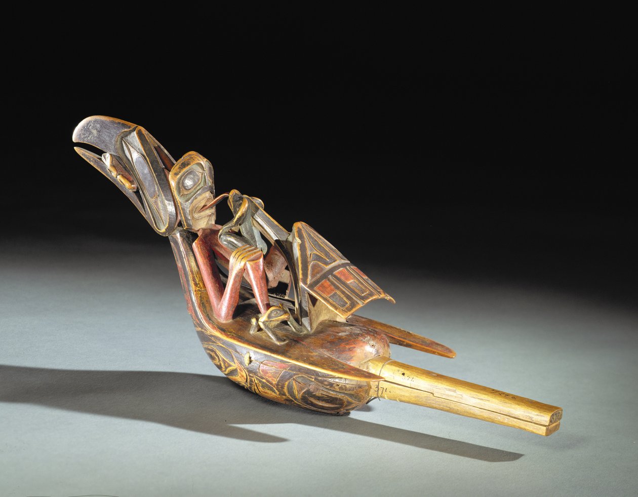Tsimshian Raven Rattle by Canadian School