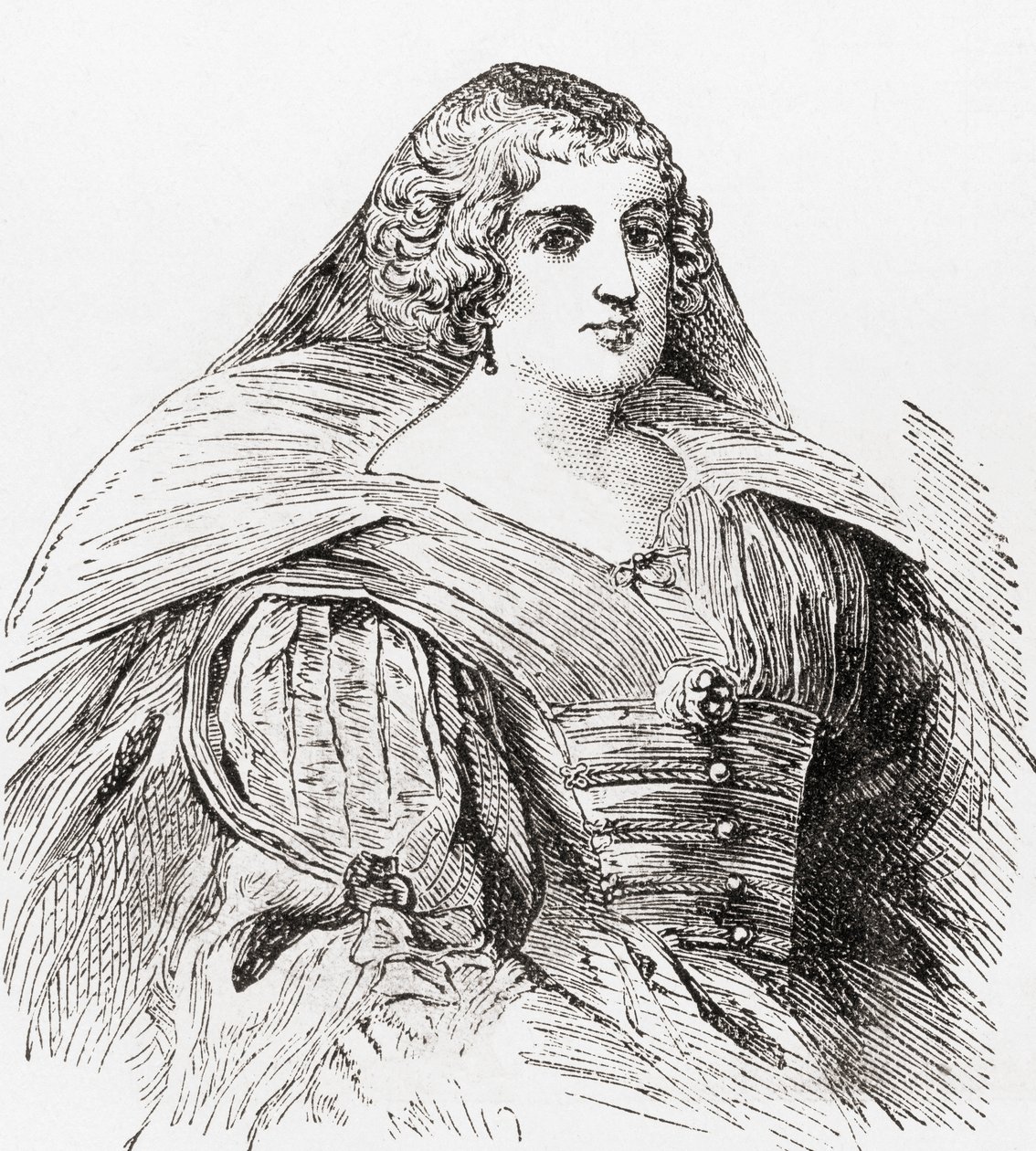 Marie de Medici, from Ward and Locks Illustrated History of the World by English School