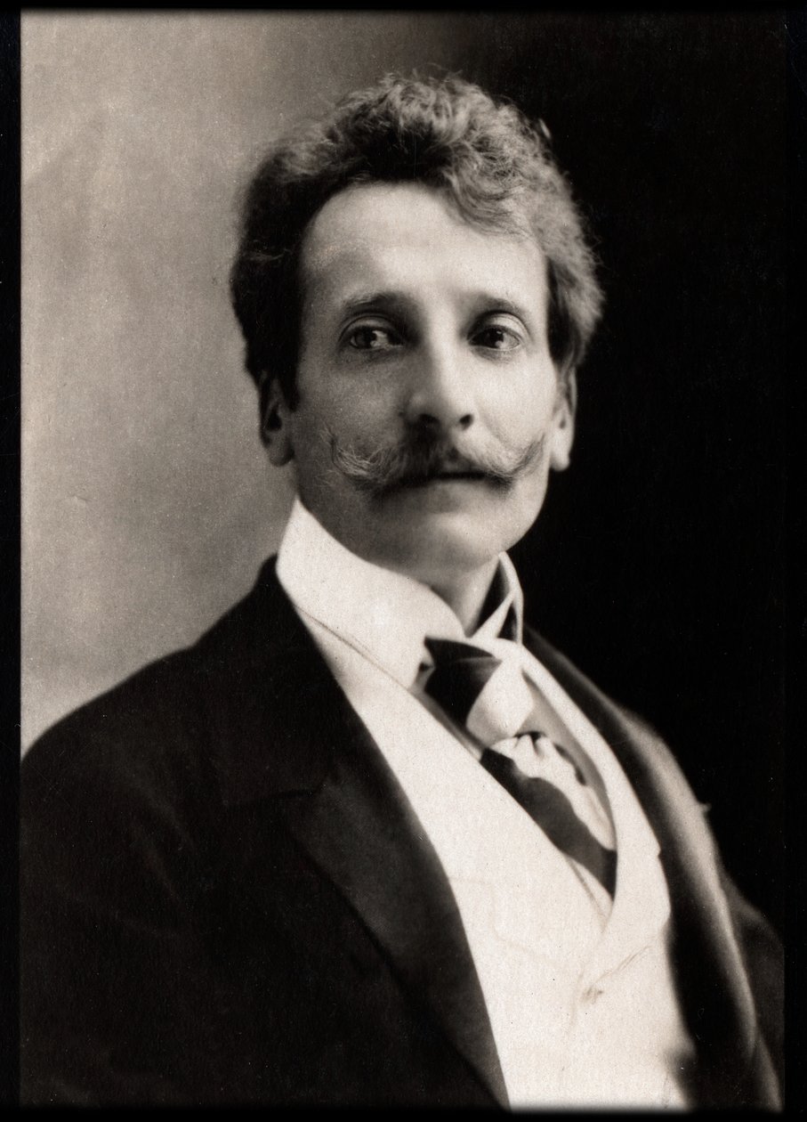 Portrait of Georges Rodenbach by French Photographer