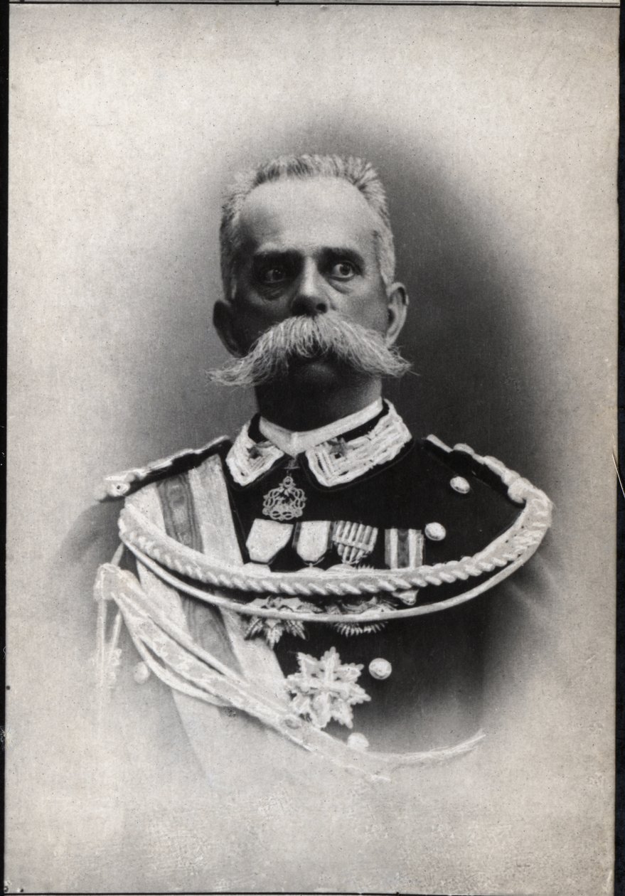 Portrait of Humbert I, King of Italy by French Photographer