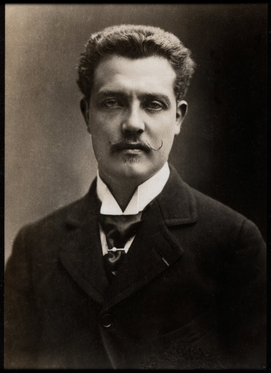 Portrait of Prince Henri of Orleans by French Photographer