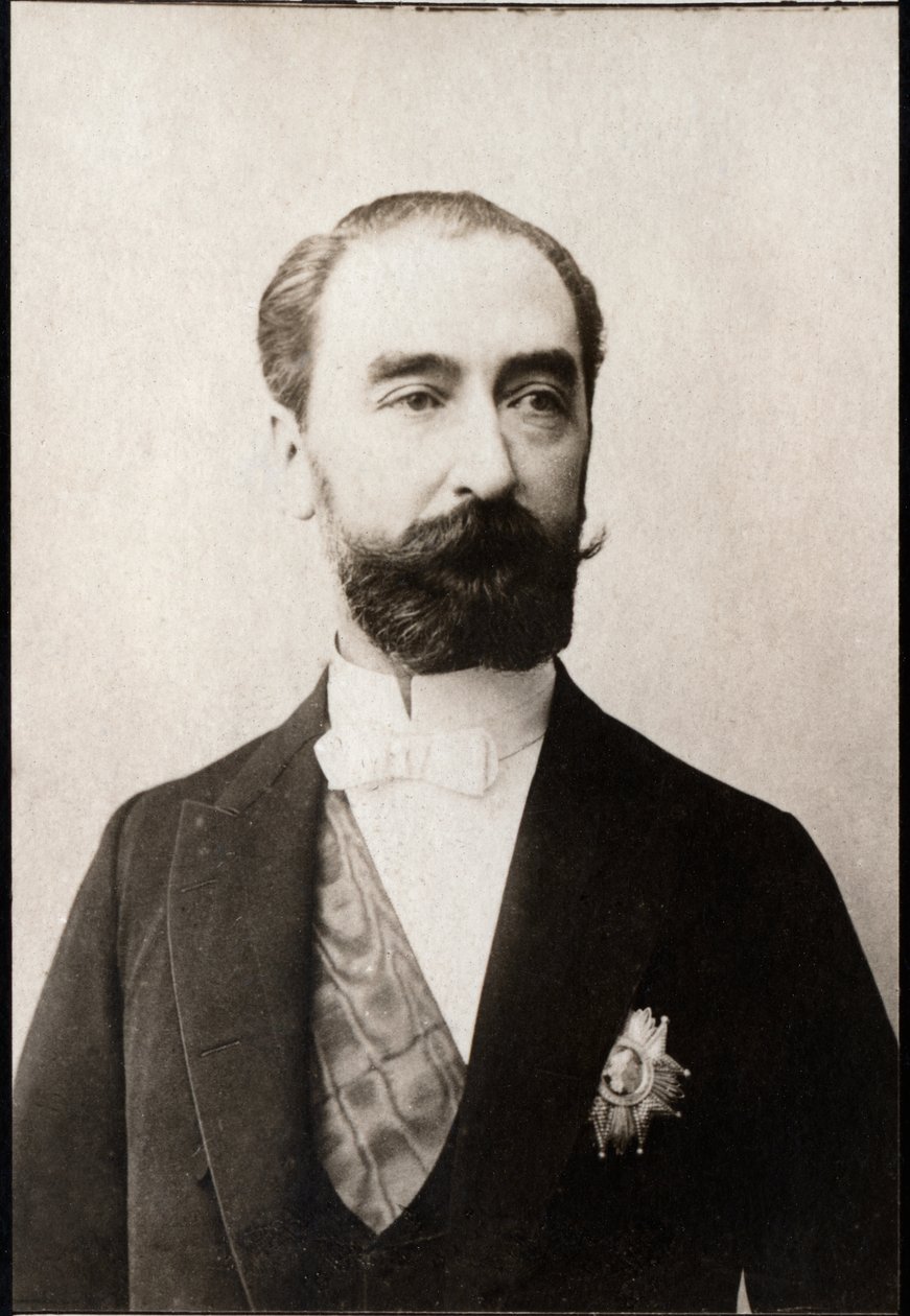 Portrait of Sadi Carnot (1837-1894), French Politician by French Photographer
