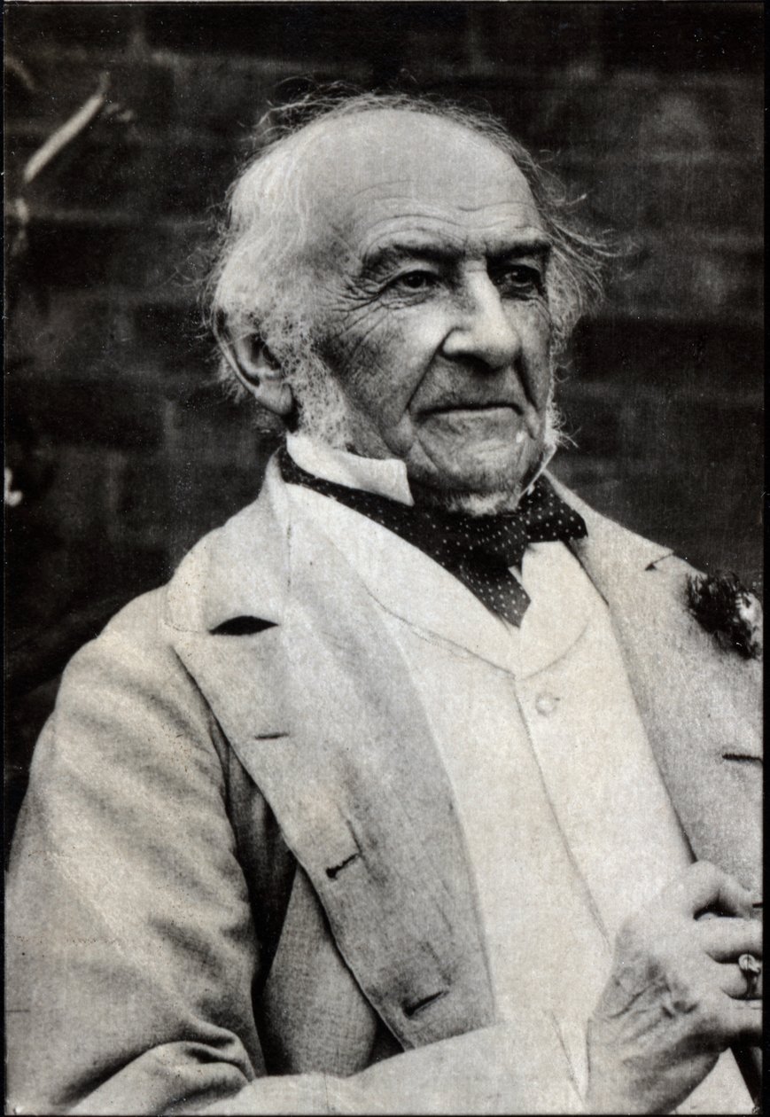 Portrait of William Ewart Gladstone, British statesman by French Photographer