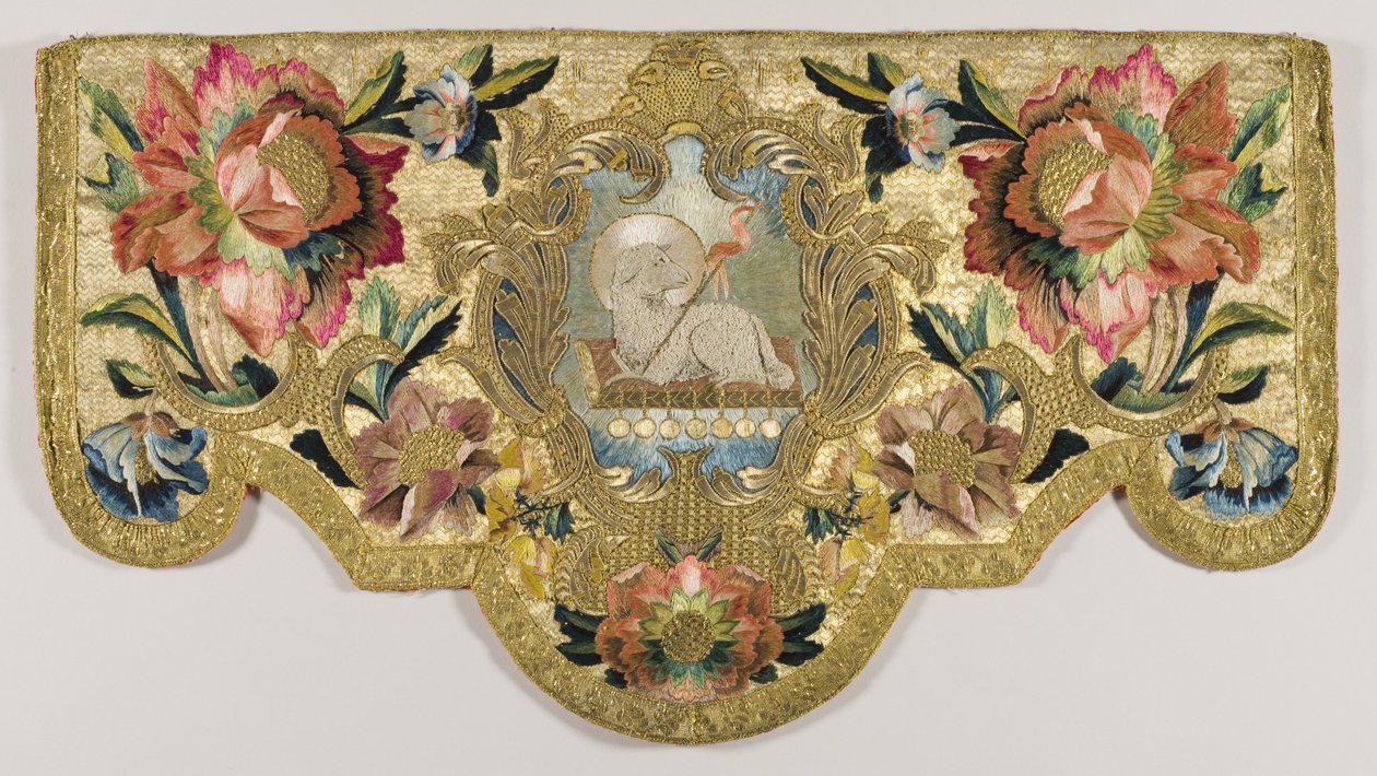 Ecclesiastical lectern hanging, c.1730 by Mexican School