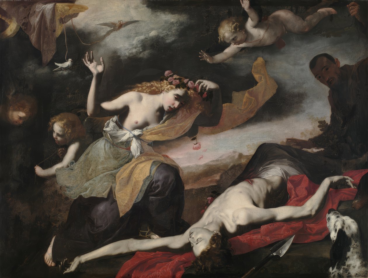 Venus Discovering the Dead Adonis by Löscher and Petsch