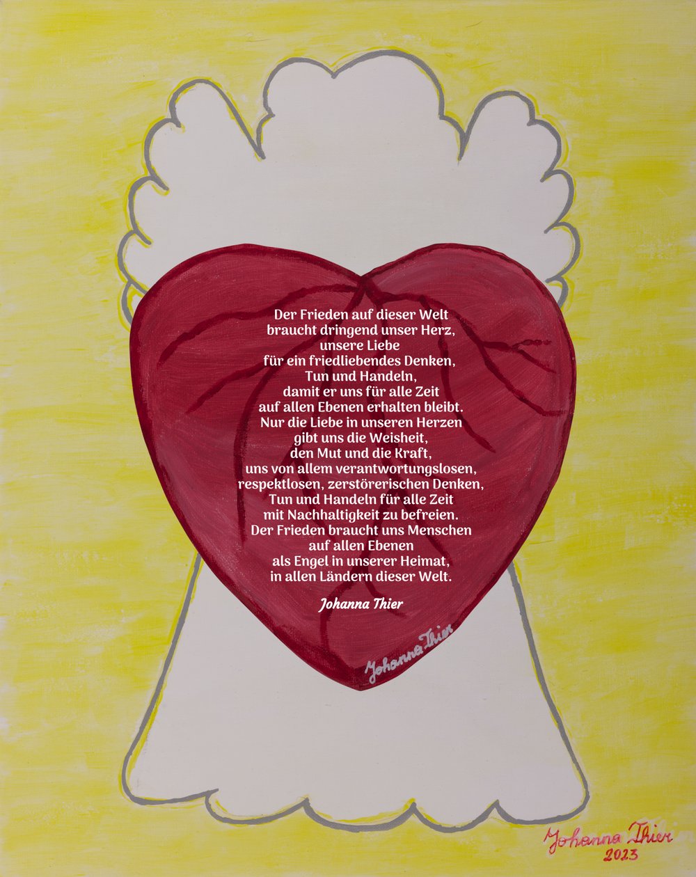 Rosental Peace Angel by Johanna Thier