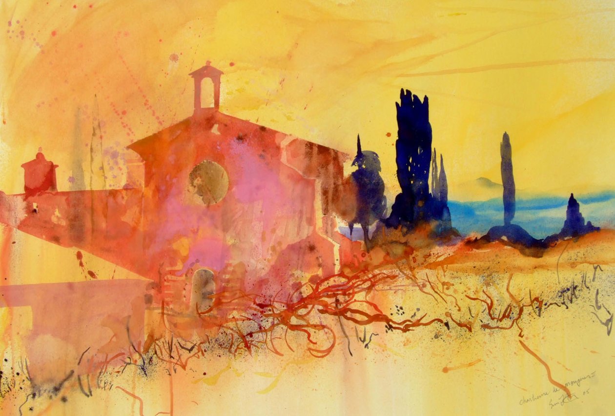 The Charterhouse of Mougeres II by Simon Fletcher