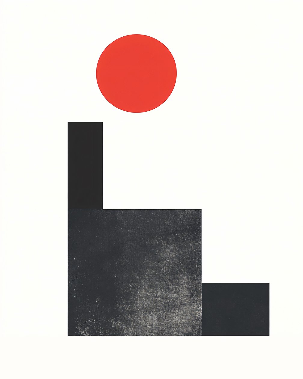 Minimalist graphic design poster Swiss designer by F. Abderrahim
