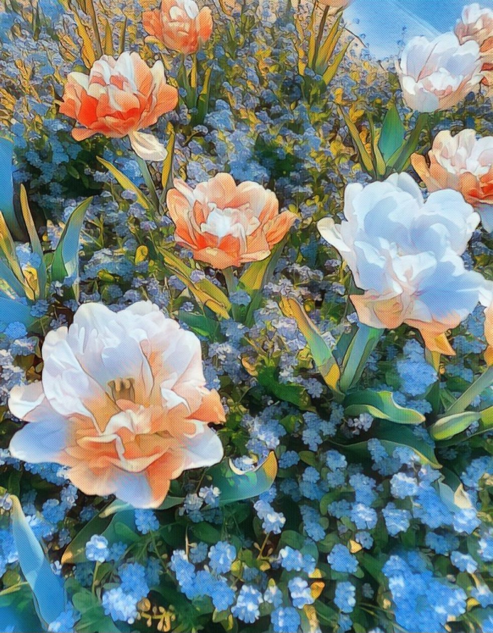 Poetry of Spring by Margareta Uliarte