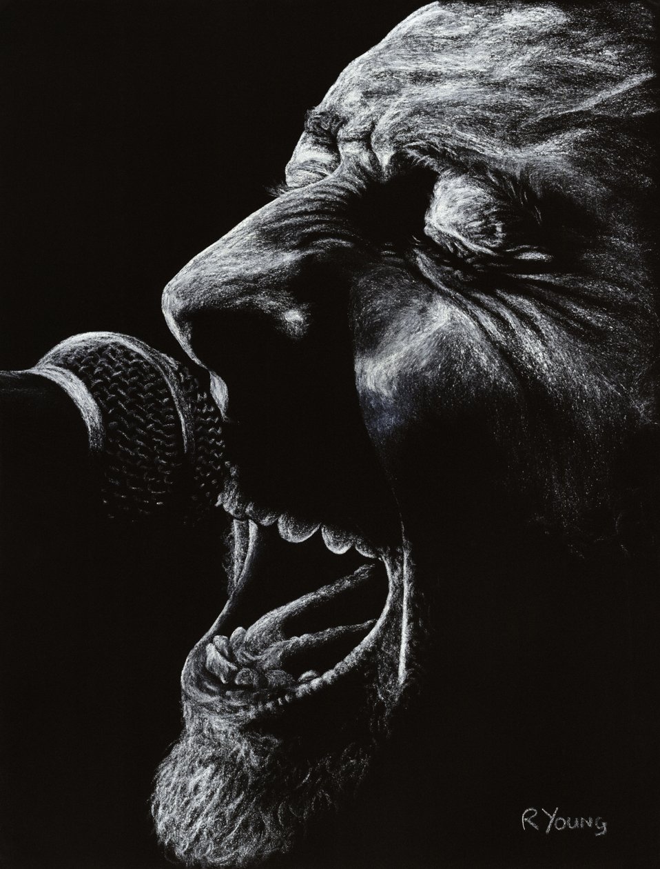 Daylight - Chris Martin of Coldplay by Richard Young