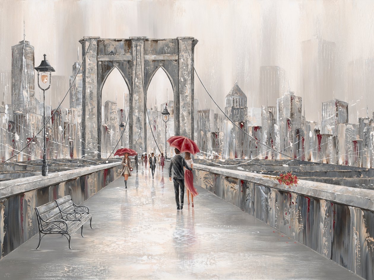 Roses, Brooklyn Bridge by Isabella Karolewicz