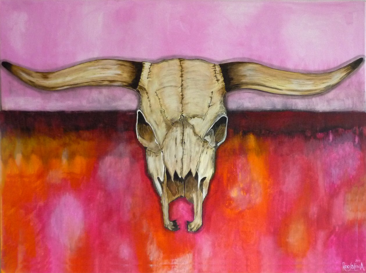 Bull Skull by Roosalina