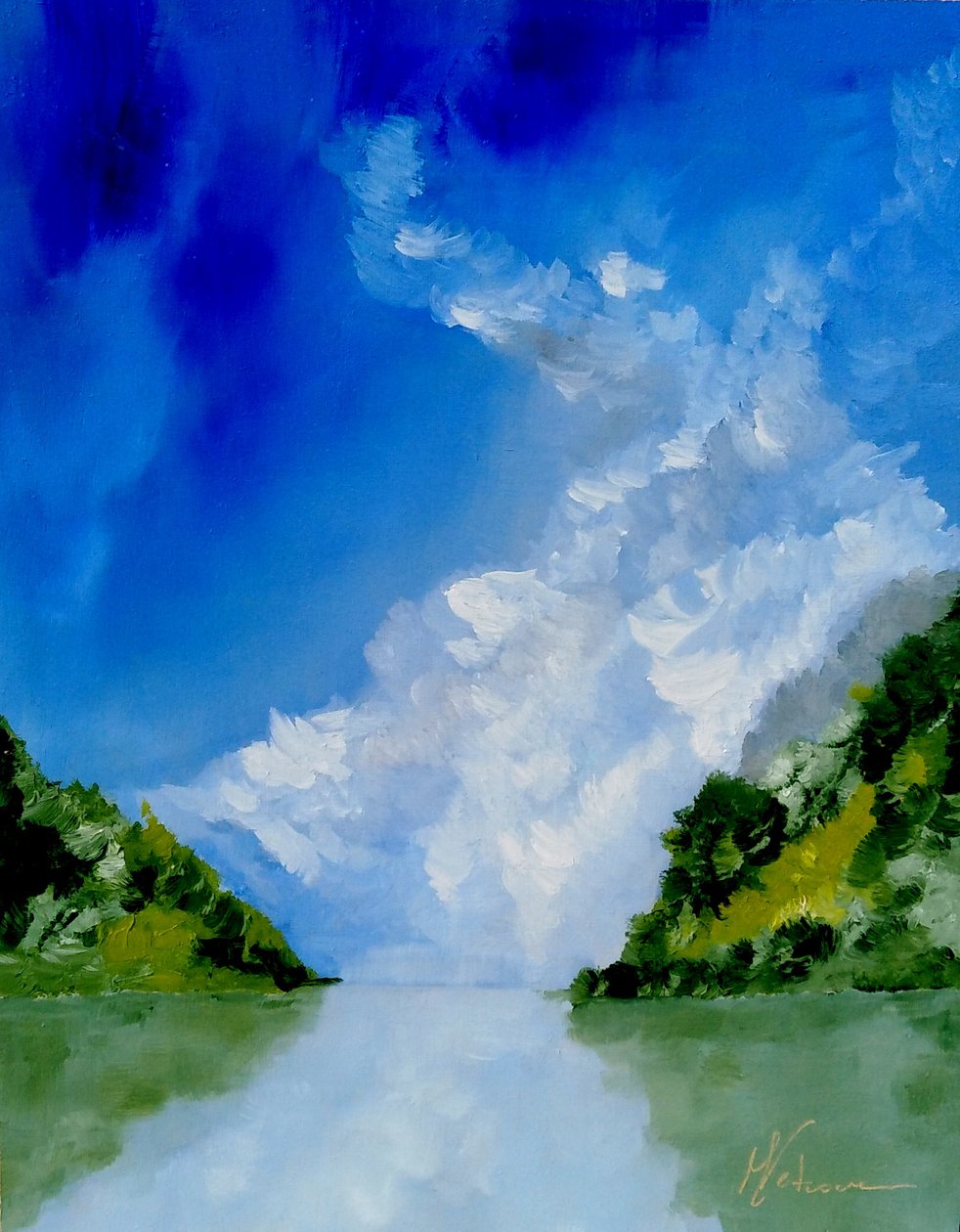 Sul lago by M. Vet