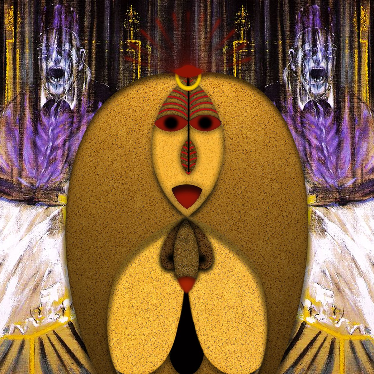 Damned Soul (III) - Homage to Francis Bacon by Alexander Eibach