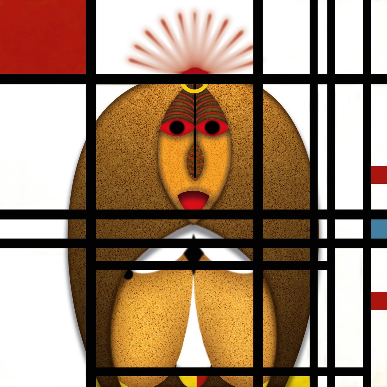 Lockdown (IV) - (aus der Serie Animal Rationale) by Alexander Eibach