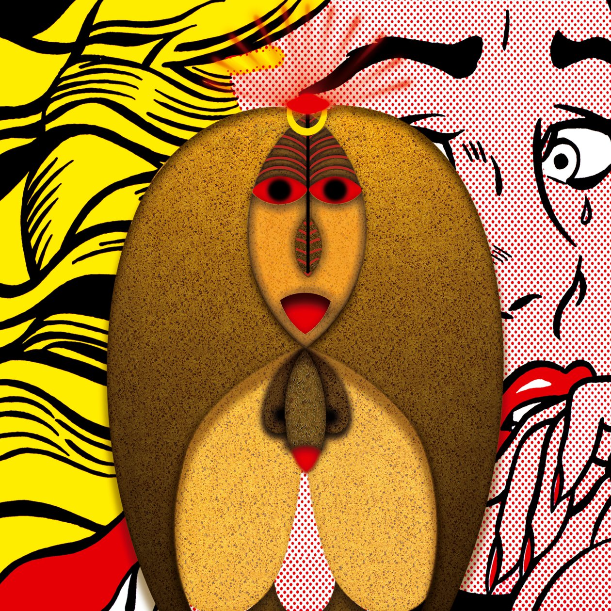 crying (aus der Serie: das historische Tier) by Alexander Eibach