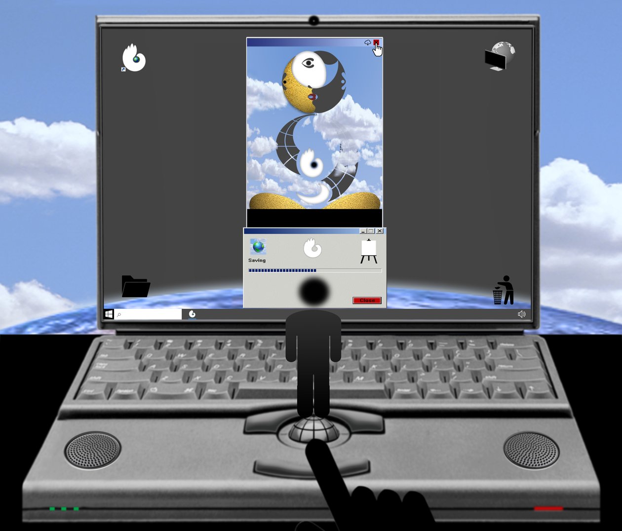 Free Download (II) (aus der Serie: Windows) by Alexander Eibach