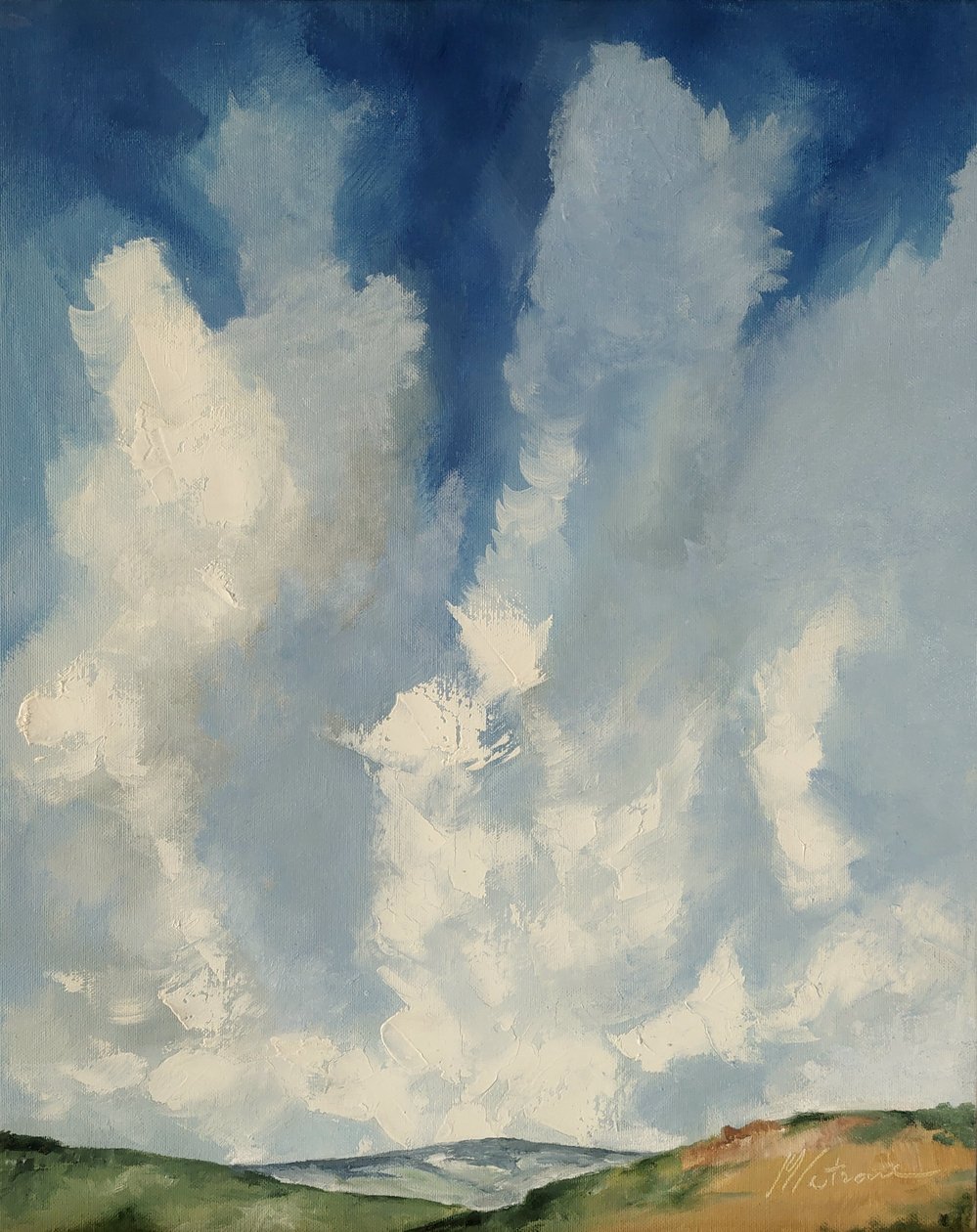 Distant Mountains by M. Vet