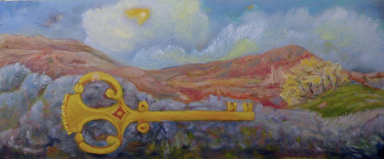 There is a key, but the house is missing by Elzbieta Goszczycka