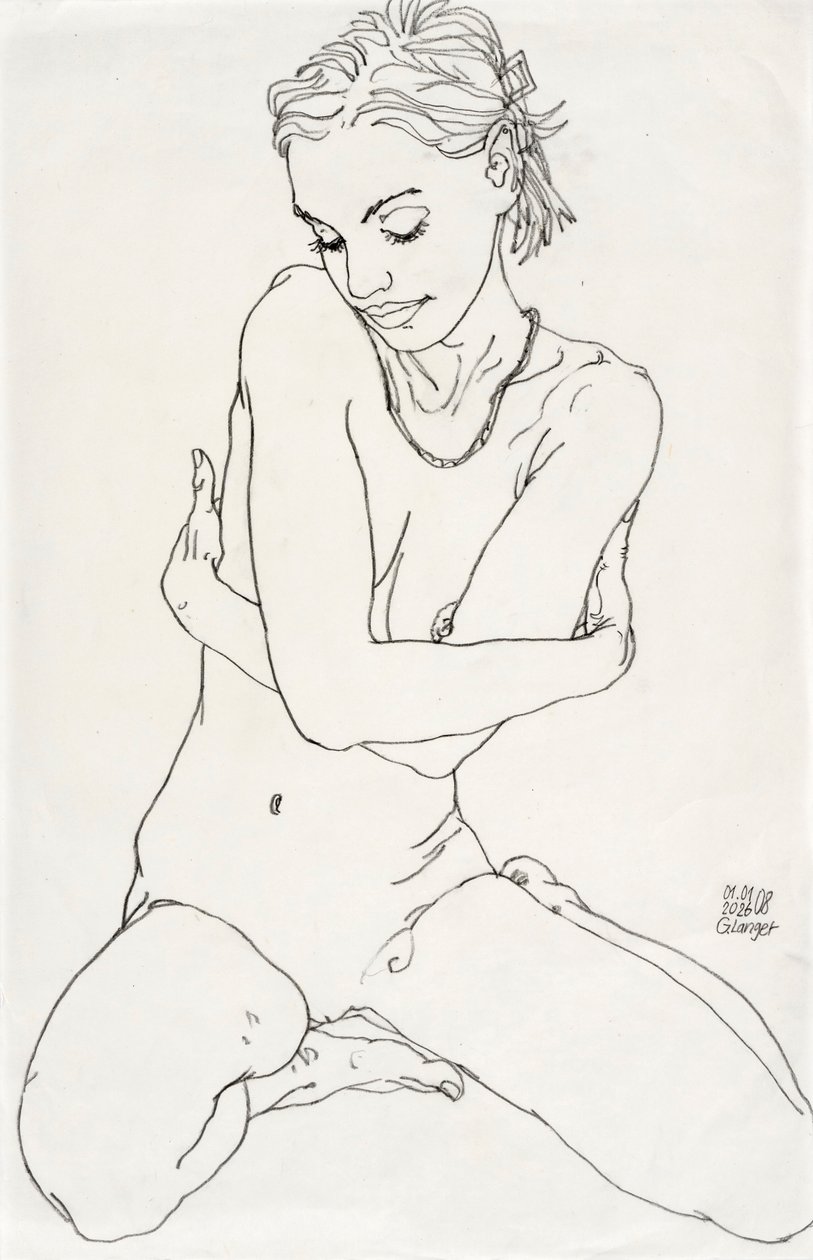 On the Way by Gunter Langer