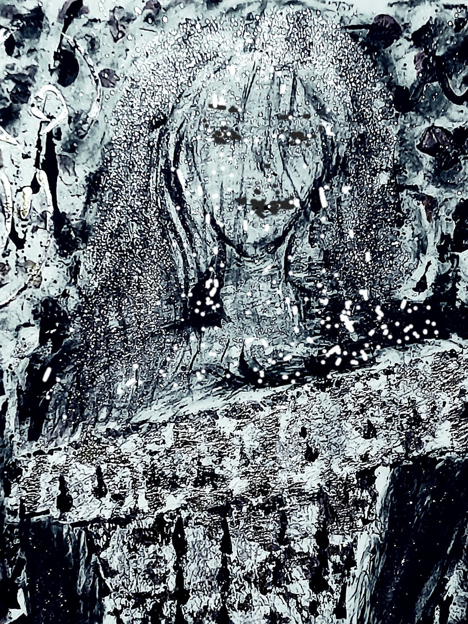 Lady in Black by Margareta Uliarte