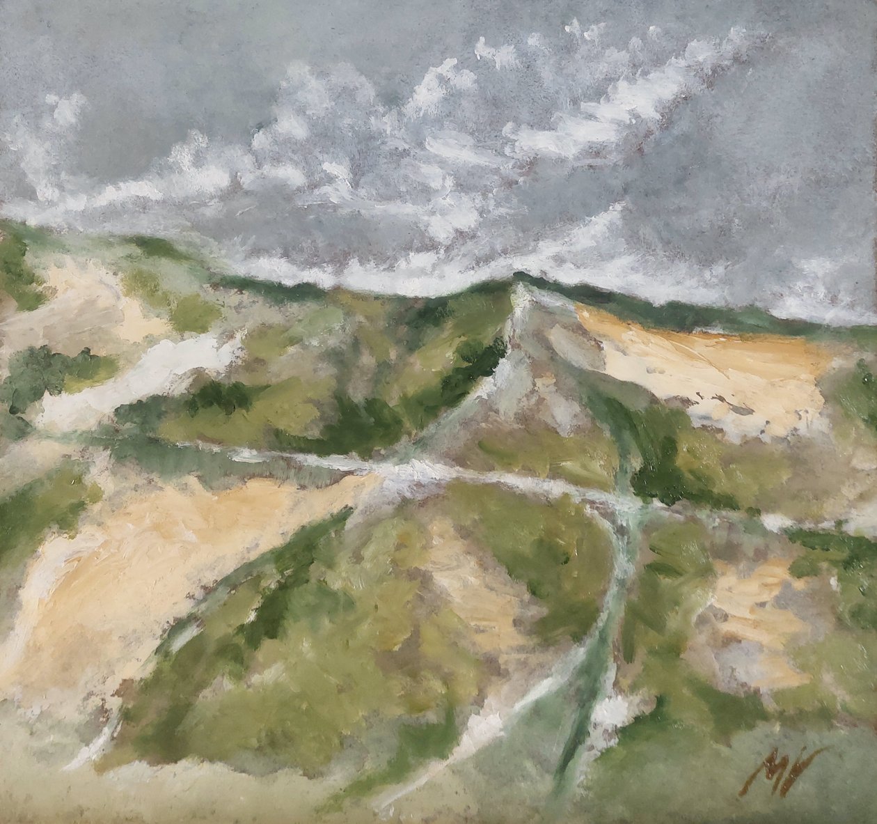 Deep Hills by M. Vet