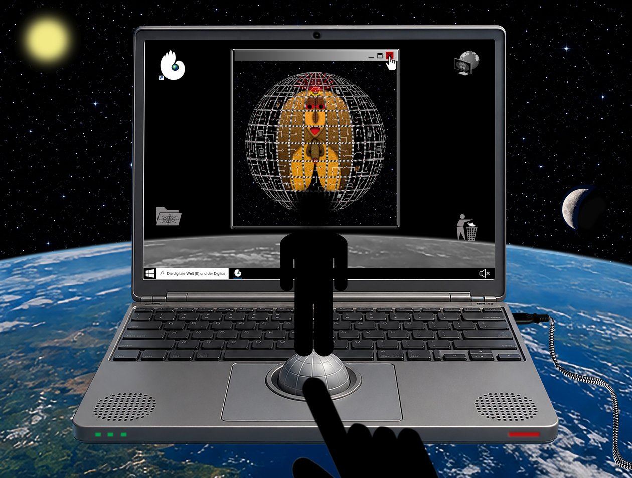 The Digital World (II) and the Digitus by Alexander Eibach