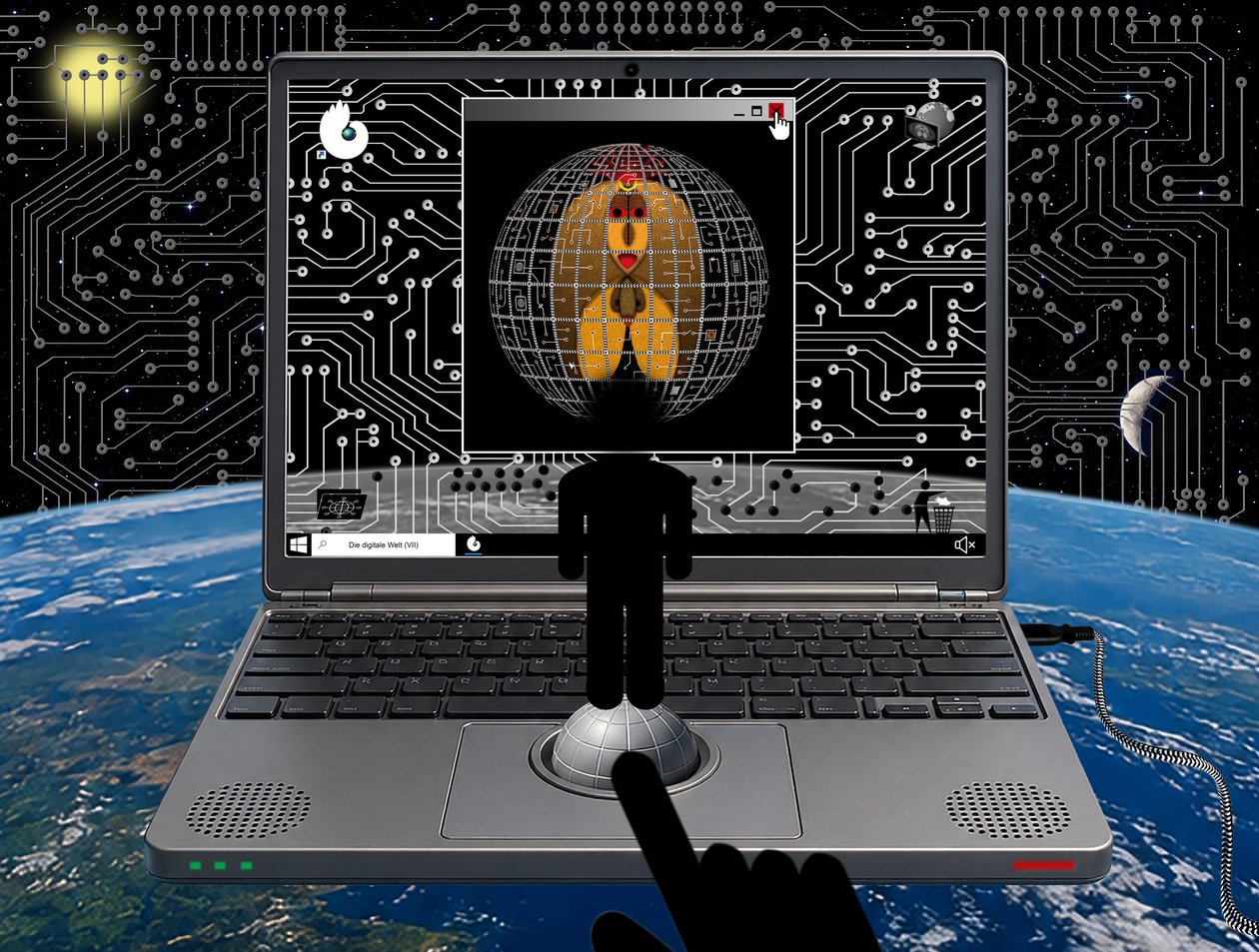 The Digital World (VII) by Alexander Eibach