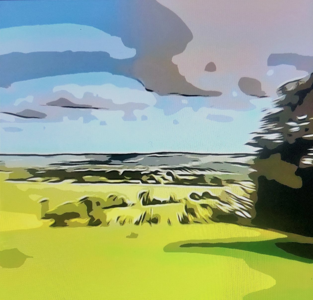 Digital Landscape 05 by M. Vet