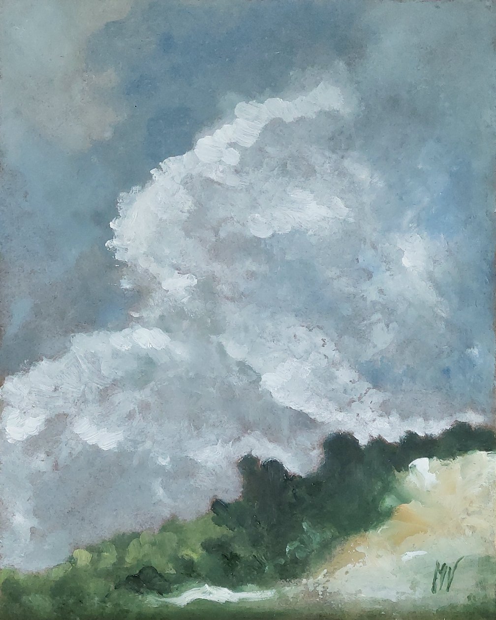 Clouds Above by M. Vet