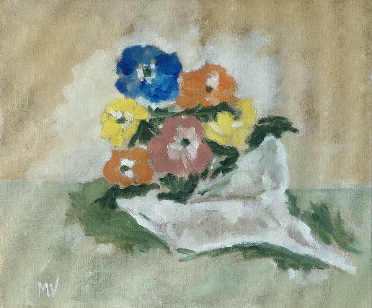 Bouquet of flowers by M. Vet