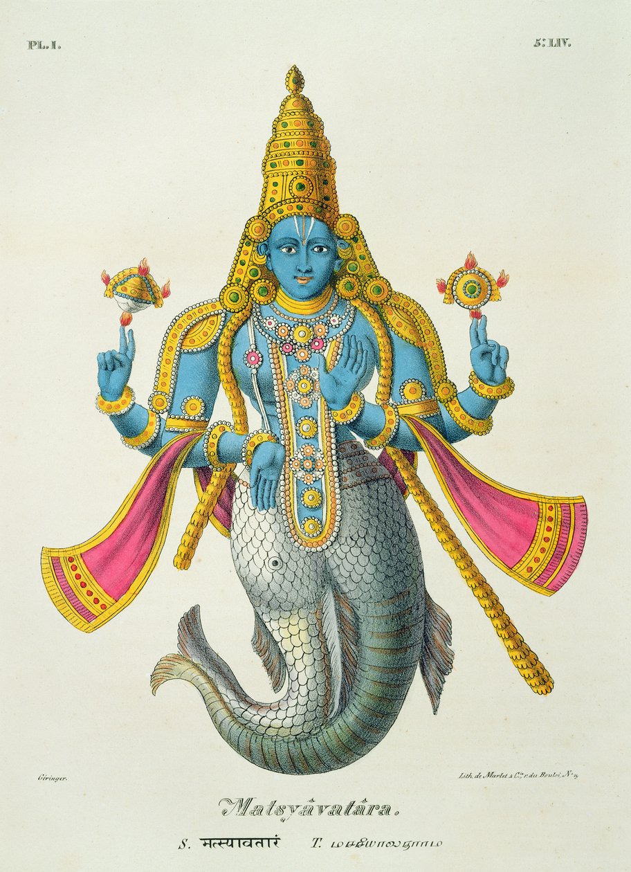 Matsyavatara or Matsya, from 