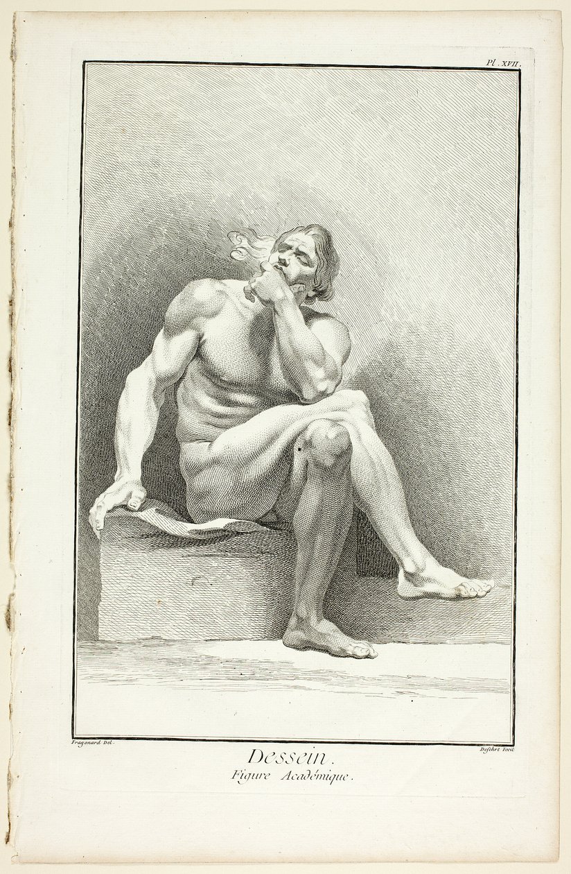 Design: Academic Figure, from Encyclopédie by A. J. Defehrt