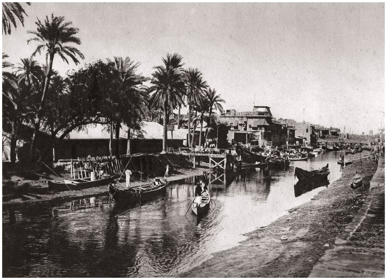 Ashar Creek Leading to the Shatt al-Arab, Basra, Iraq by A. Kerim