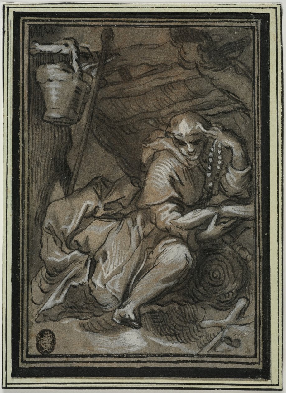 St Hilarion by Abraham Bloemaert