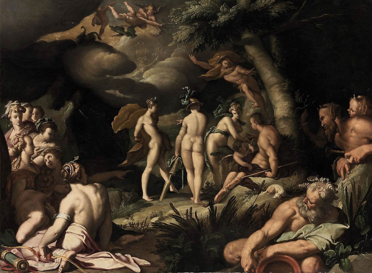 The Judgment of Paris by Abraham Bloemaert