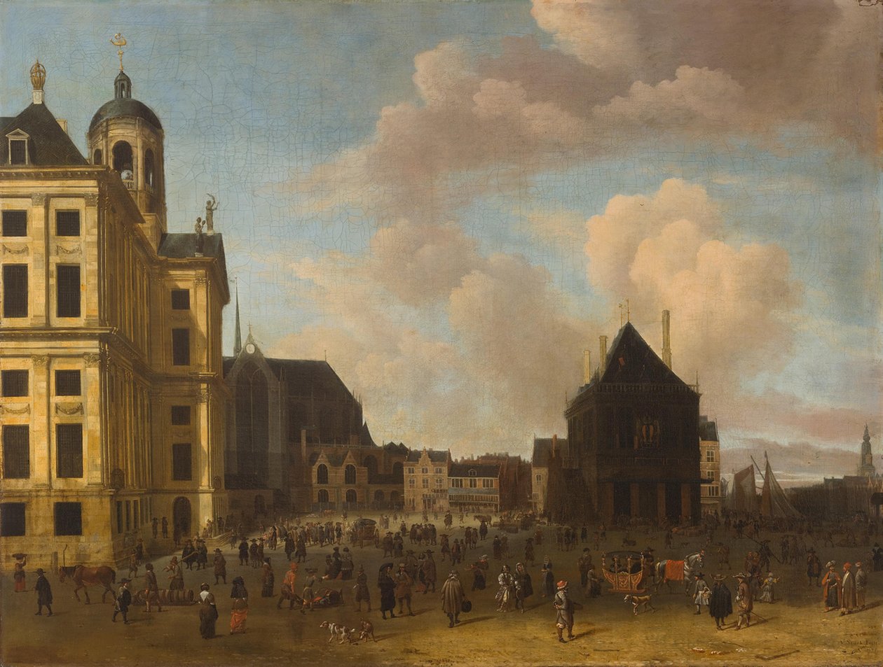 The Dam by Abraham Storck