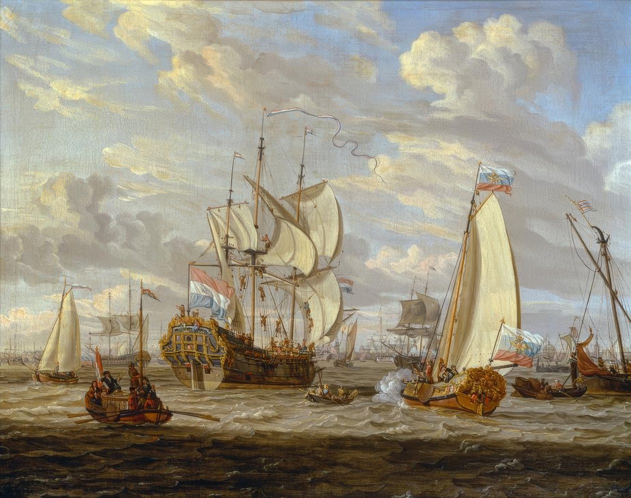 Peter the Great Inspects the Ship 