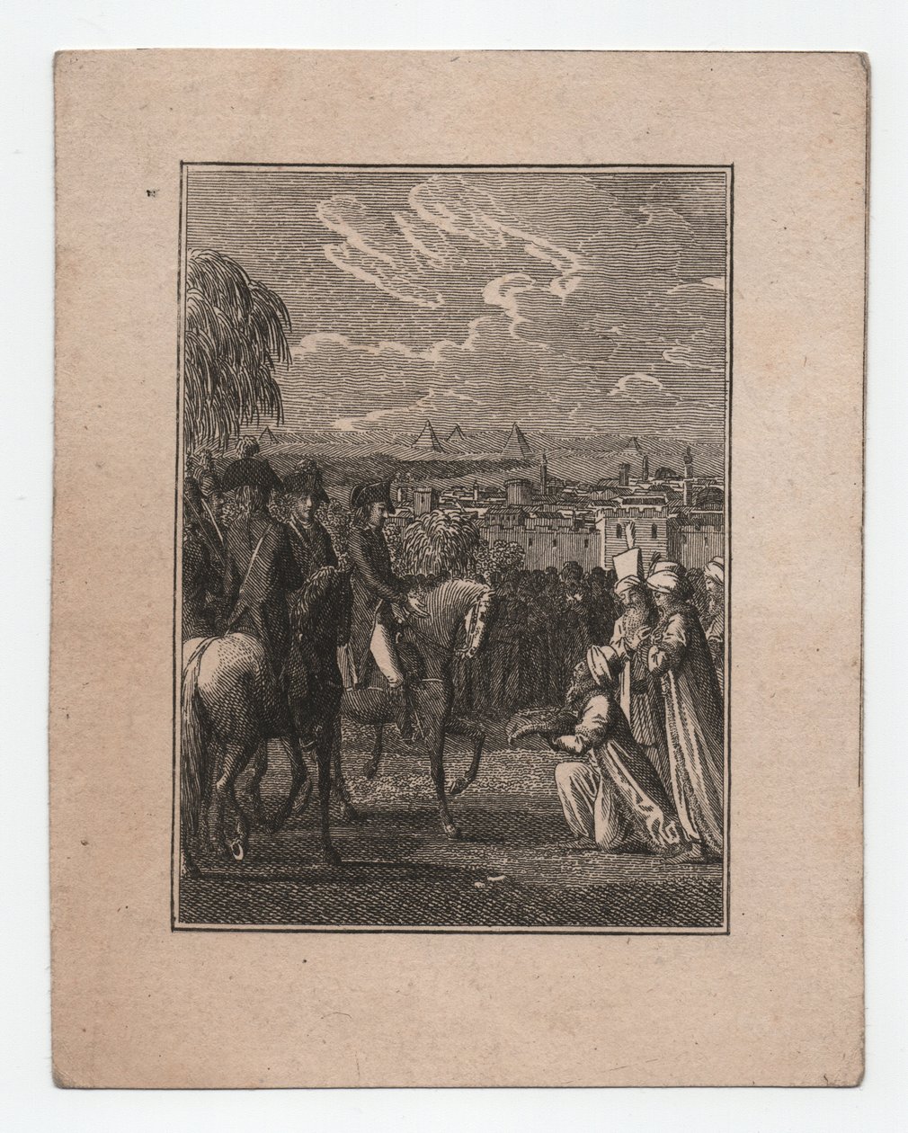 Napoleon in Egypt by Abraham Wolfgang Küffner