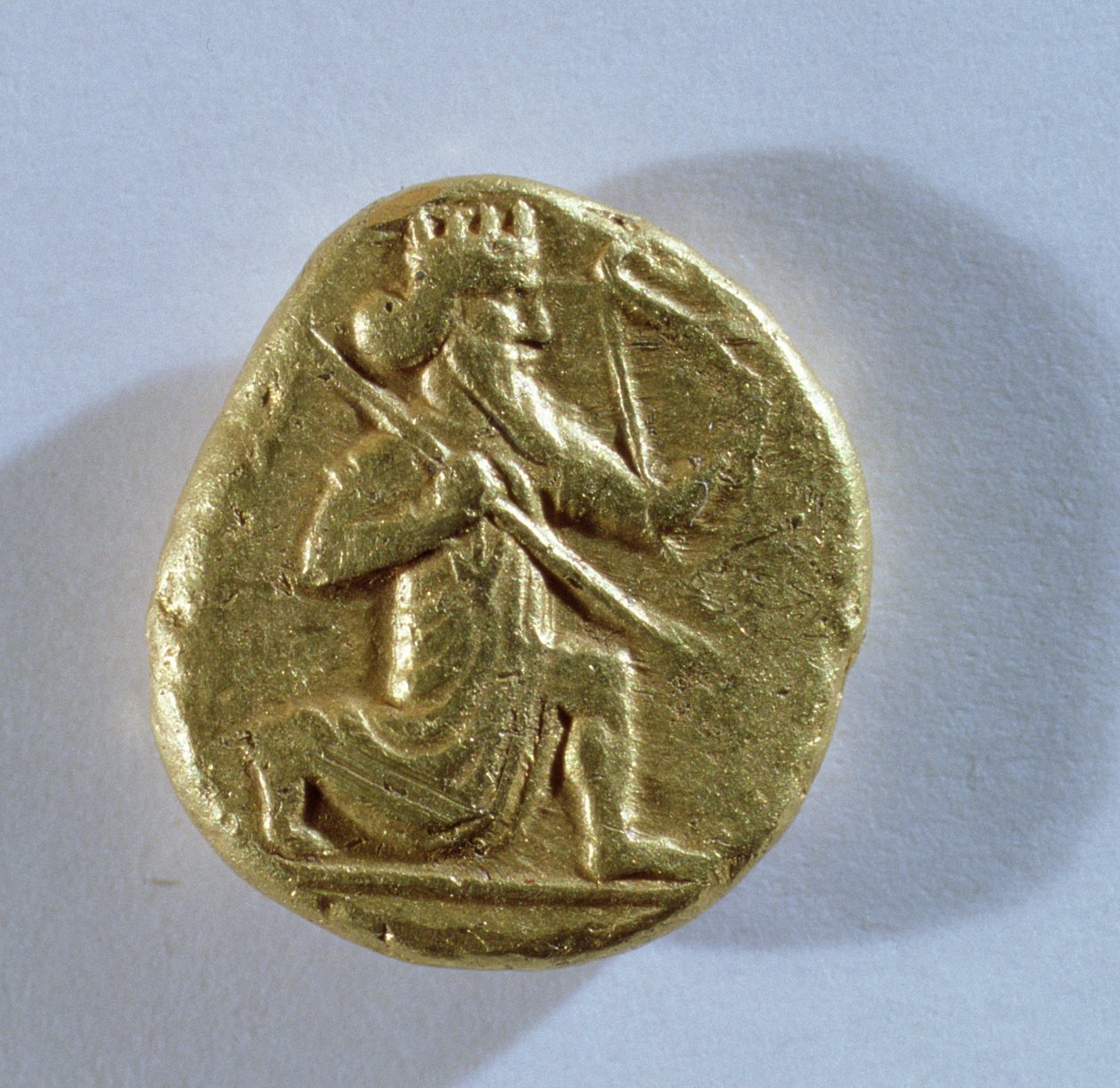 Daric depicting Darius as a Royal Archer (obverse) by Achaemenid