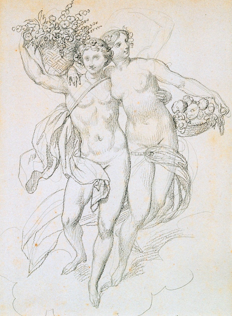 Psyche and Cupid by Achille Devéria
