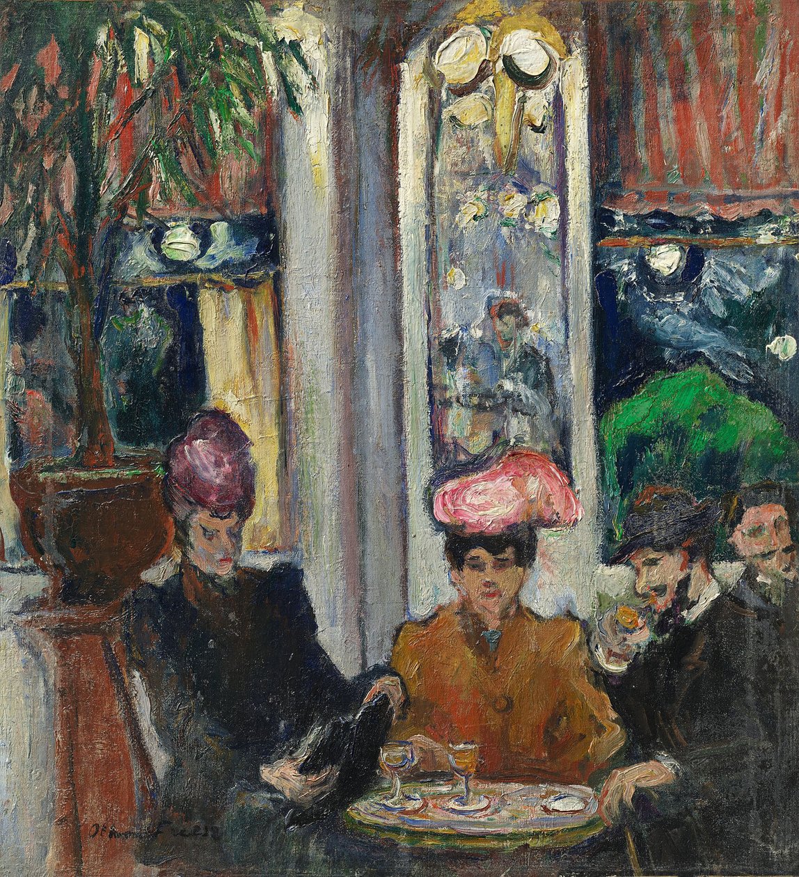 Scene in a Parisian Brasserie by Achille Emile Othon Friesz